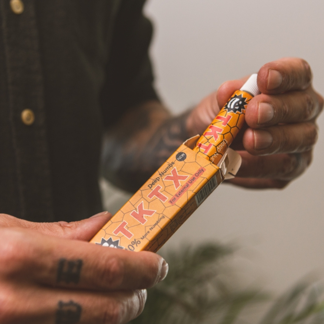 Yellow TKTX Numbing cream strongest cream